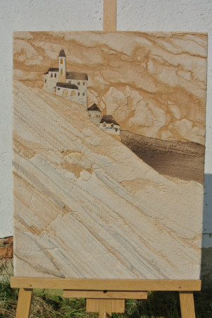 LA CADE, 57 cm x 70 cm, PRODÁNO/SOLD